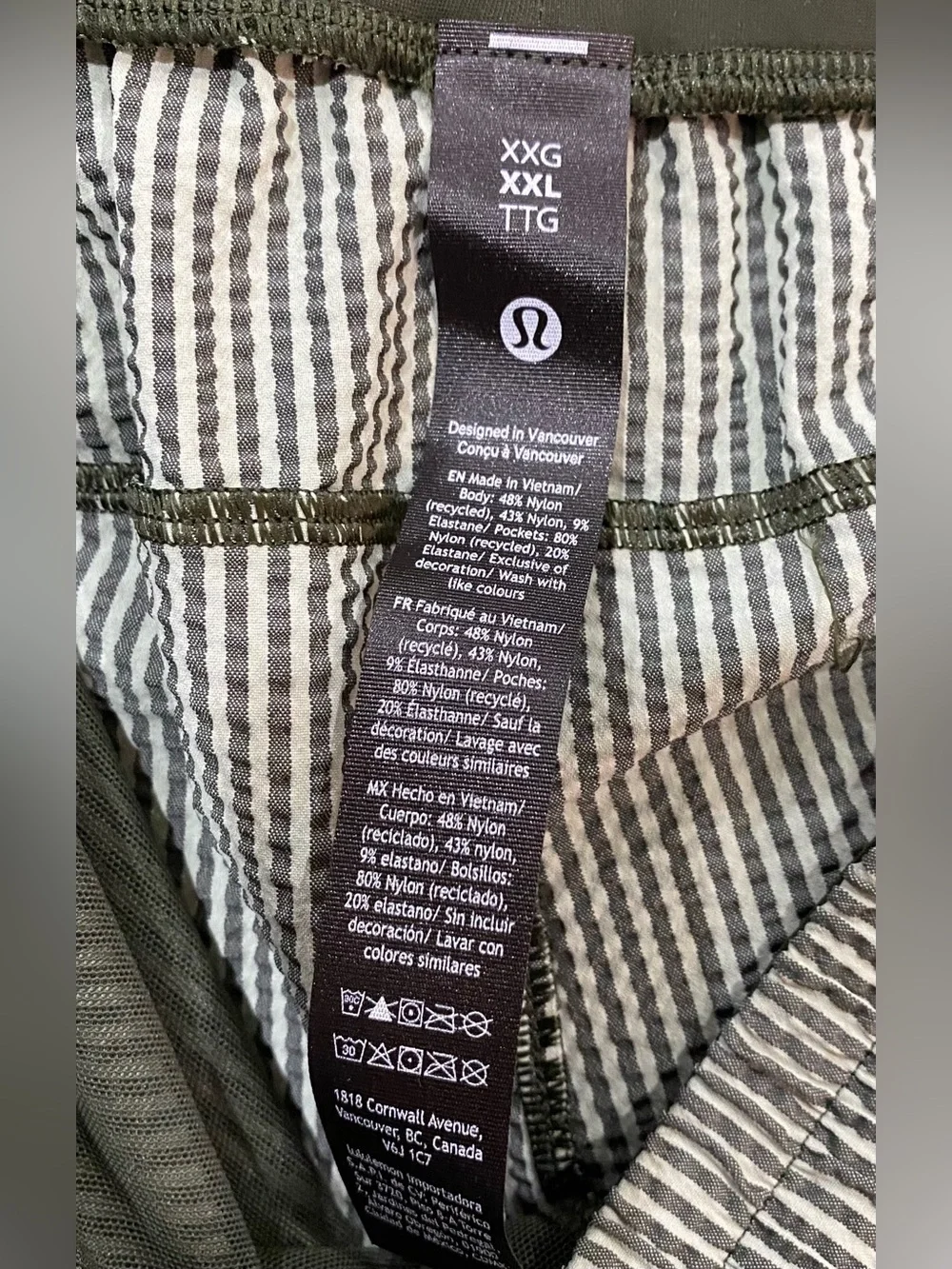 Lululemon Textured Swim Short 5